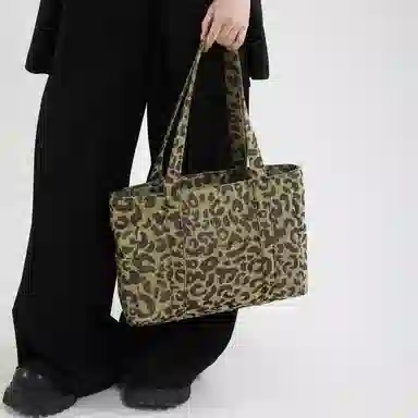 辛巴赫 潮流复古时尚气质百搭休闲大容量 涤纶 托特包单肩包 常规 女款 多色