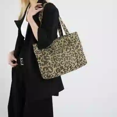 辛巴赫 潮流复古时尚气质百搭休闲大容量 涤纶 托特包单肩包 常规 女款 多色