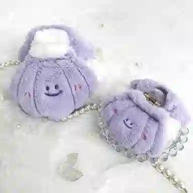 歪瓜出品 毛绒贝壳抓夹 甜美可爱精致 玩偶周边