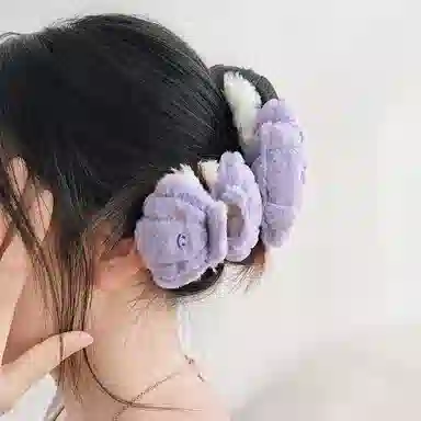 歪瓜出品 毛绒贝壳抓夹 甜美可爱精致 玩偶周边