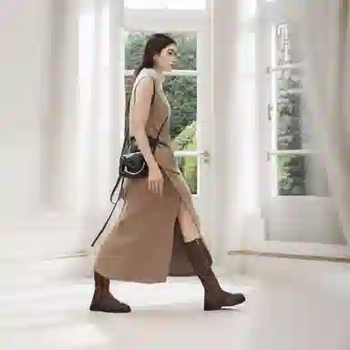 Minnetonka High Boots Brown