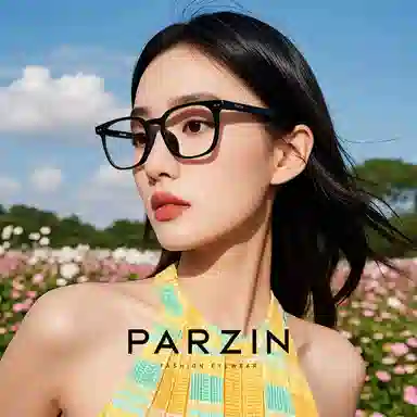 PARZIN Classic Round Frame Glasses