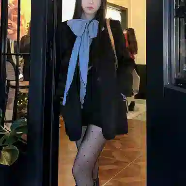 西行纪 美式高街设计经典格雷系多巴胺高级感简约宽松垫肩硬挺小西装外套单排扣垂感休闲夹克 男女同款