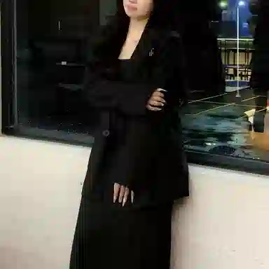 西行纪 美式高街设计经典格雷系多巴胺高级感简约宽松垫肩硬挺小西装外套单排扣垂感休闲夹克 男女同款