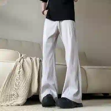 西行纪 美式高街设计感冰丝垂感降落伞兵裤直筒阔腿凉感薄款网布打孔透气速干运动休闲裤 男女同款