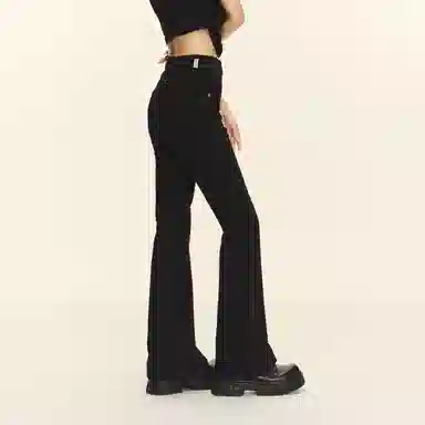 CLIMAX VISION Retro High Waist Slim Flared Jeans