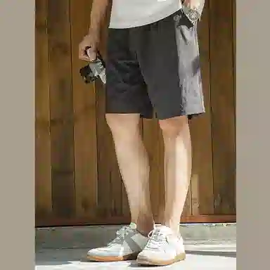 唔刃 速干抗撕裂五分宽松工装短裤 男款