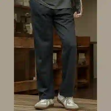 唔刃 美式空气感垂坠宽松直筒裤薄款休闲裤 男款