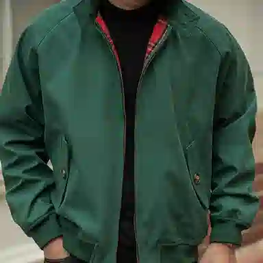 唔刃 舒适百搭简约时尚长袖夹克外套 男款