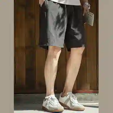 唔刃 速干抗撕裂五分宽松工装短裤 男款