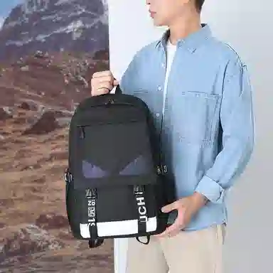 Dusen Kangaroo Backpack Black