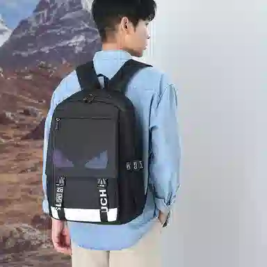 Dusen Kangaroo Backpack Black