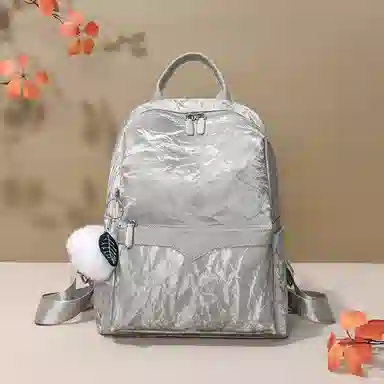 Dusen Kangaroo Silver/Black Backpack