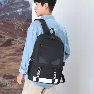 Dusen Kangaroo Backpack Black