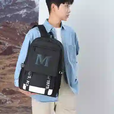 Dusen Kangaroo Backpack Black