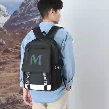 Dusen Kangaroo Backpack Black