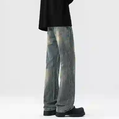 30BRAID Vintage Lightning Denim Pants