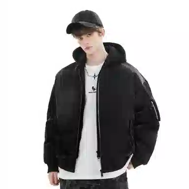 The Simpsons Reflective Metallic Flight Jacket