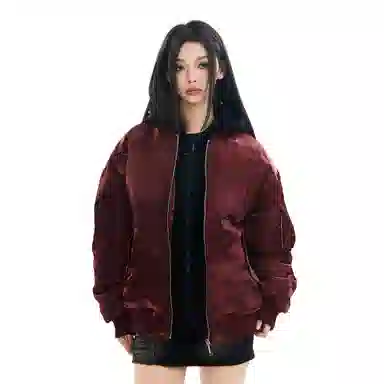 The Simpsons Reflective Metallic Flight Jacket