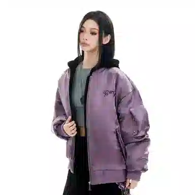 The Simpsons Reflective Metallic Flight Jacket