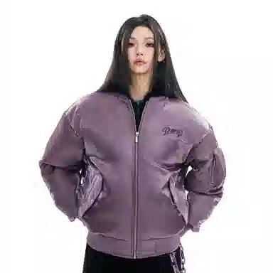 The Simpsons Reflective Metallic Flight Jacket