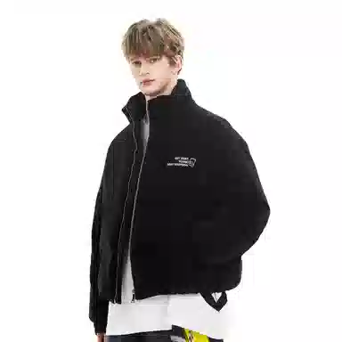 The Simpsons Waffle Texture Down Jacket