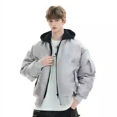 The Simpsons Reflective Metallic Flight Jacket