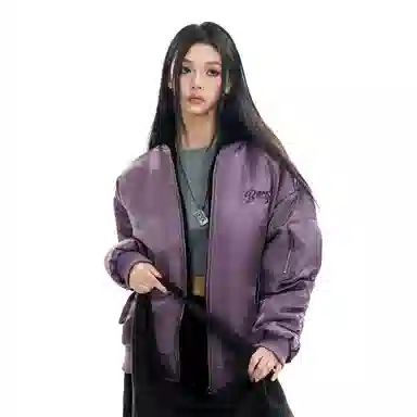 The Simpsons Reflective Metallic Flight Jacket