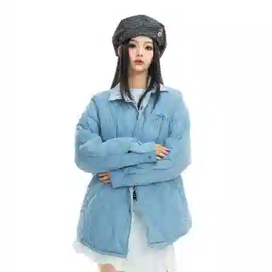 The Simpsons College Stripe Down Jacket