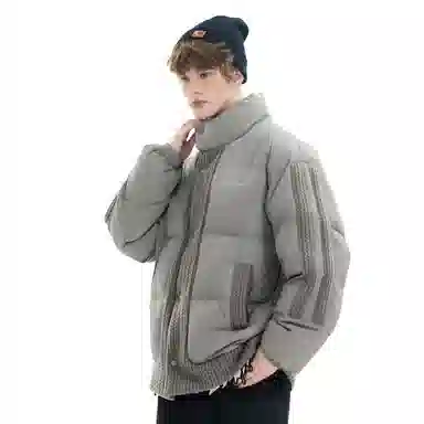 The Simpsons Vintage Embroidered Down Jacket