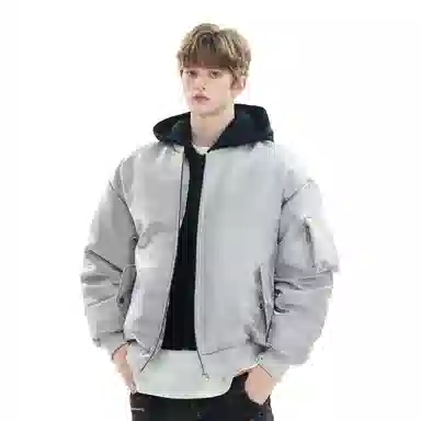 The Simpsons Reflective Metallic Flight Jacket