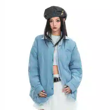 The Simpsons College Stripe Down Jacket