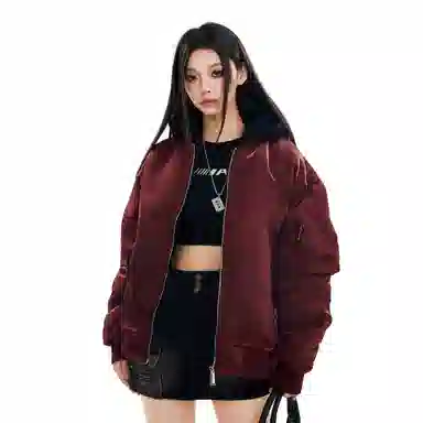 The Simpsons Reflective Metallic Flight Jacket