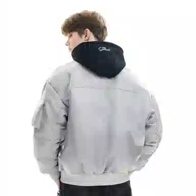 The Simpsons Reflective Metallic Flight Jacket