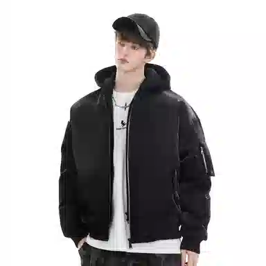 The Simpsons Reflective Metallic Flight Jacket