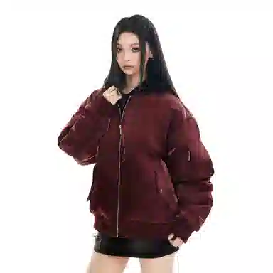 The Simpsons Reflective Metallic Flight Jacket