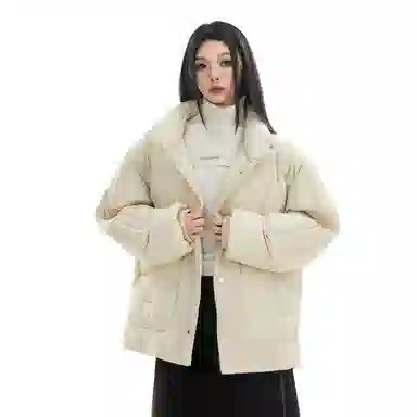 The Simpsons Vintage Embroidered Down Jacket