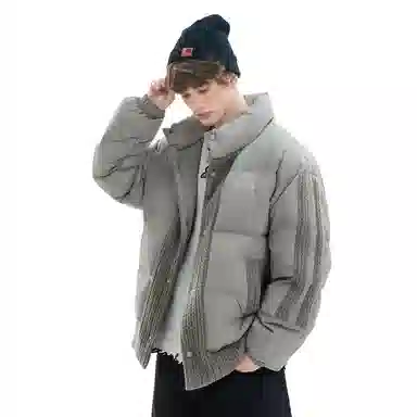 The Simpsons Vintage Embroidered Down Jacket