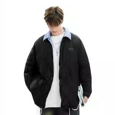 The Simpsons College Stripe Down Jacket