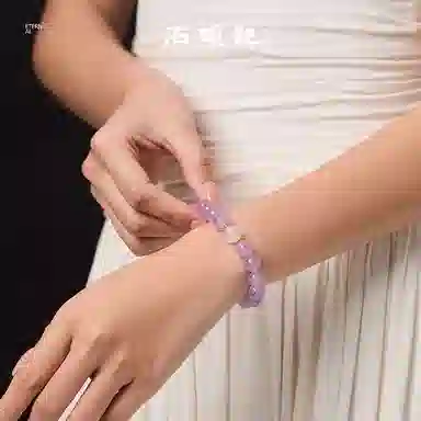 石头记 九紫离火 薰衣草手饰 紫气东来 小众转运佛珠串珠 招财纳福转运旺事业疗愈能量磁场#好运 礼盒装天然 紫水晶 手串 女款