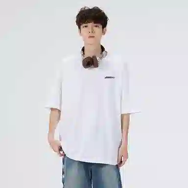 Jifffly Racing Letter Print T-Shirt