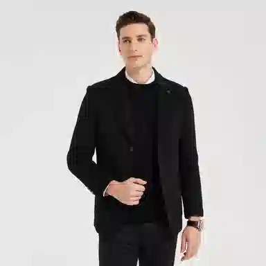 Pierre Cardin Double-Faced Wool Coat