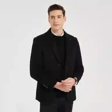 Pierre Cardin Double-Faced Wool Coat