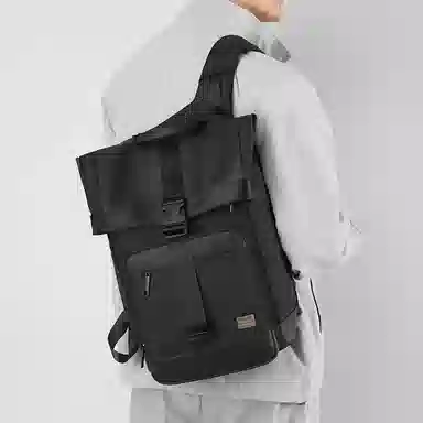 Slazenger Urban Nylon Backpack Black