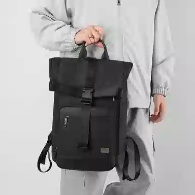Slazenger Urban Nylon Backpack Black