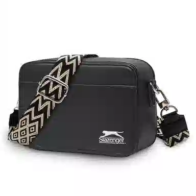Slazenger Retro Logo Waist Bag Black