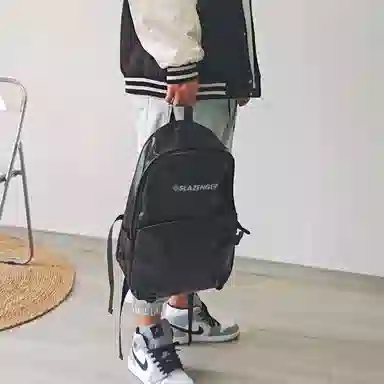 Slazenger Obsidian Black Backpack