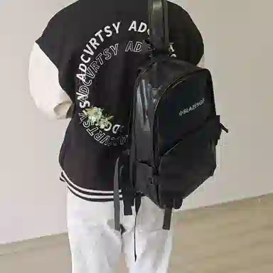 Slazenger Obsidian Black Backpack