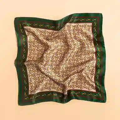 SILKUEEN Forest Song Silk Scarf