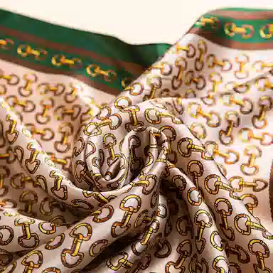 SILKUEEN Forest Song Silk Scarf